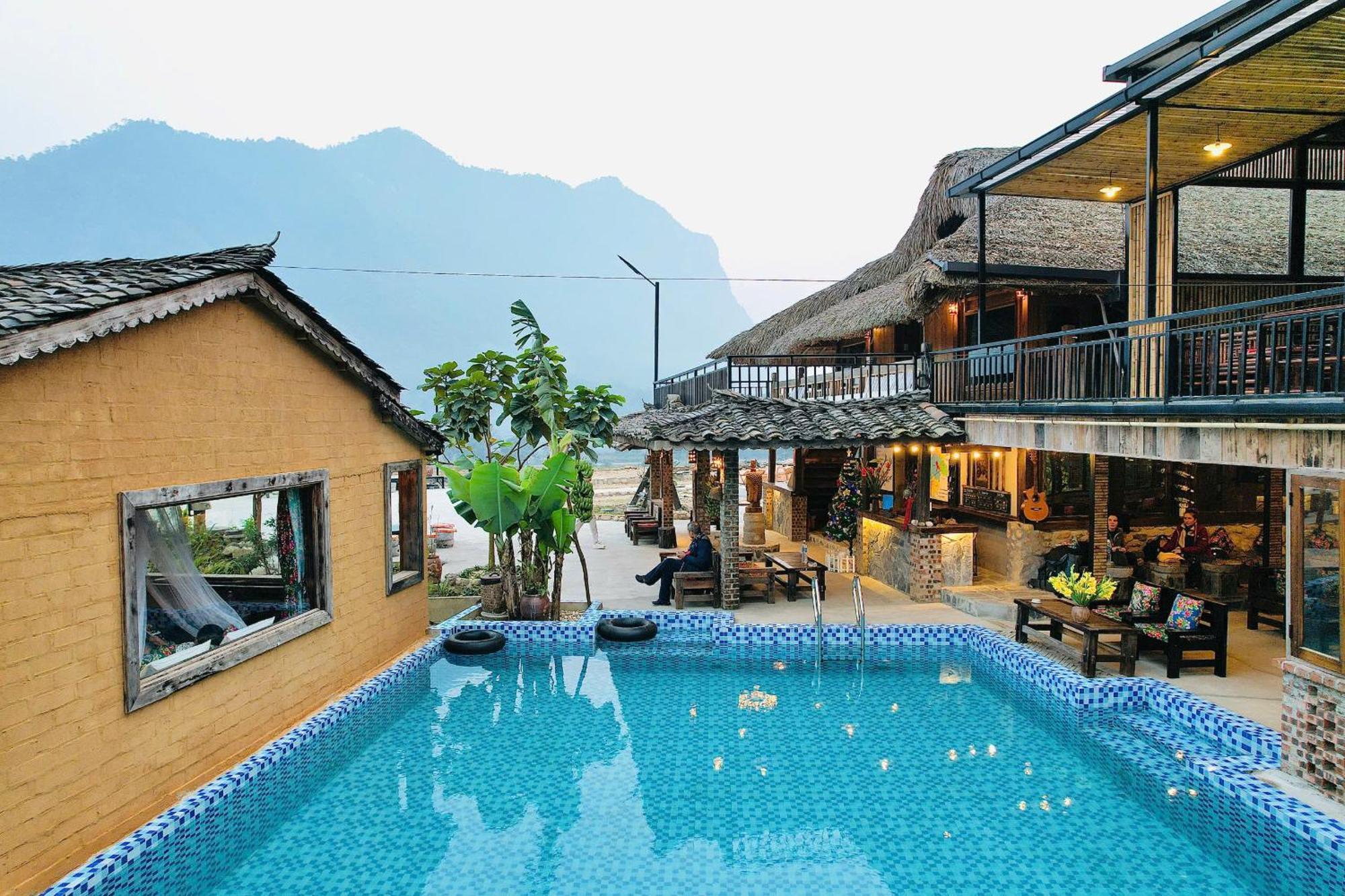 Ban Bang Ecolodge Tours & Motorbike Rental Ha Giang Dış mekan fotoğraf